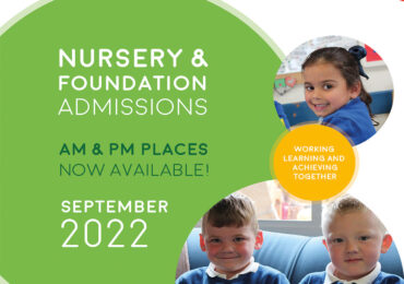 Nursery & Foundation Admissions - AM & PM Places Now Available